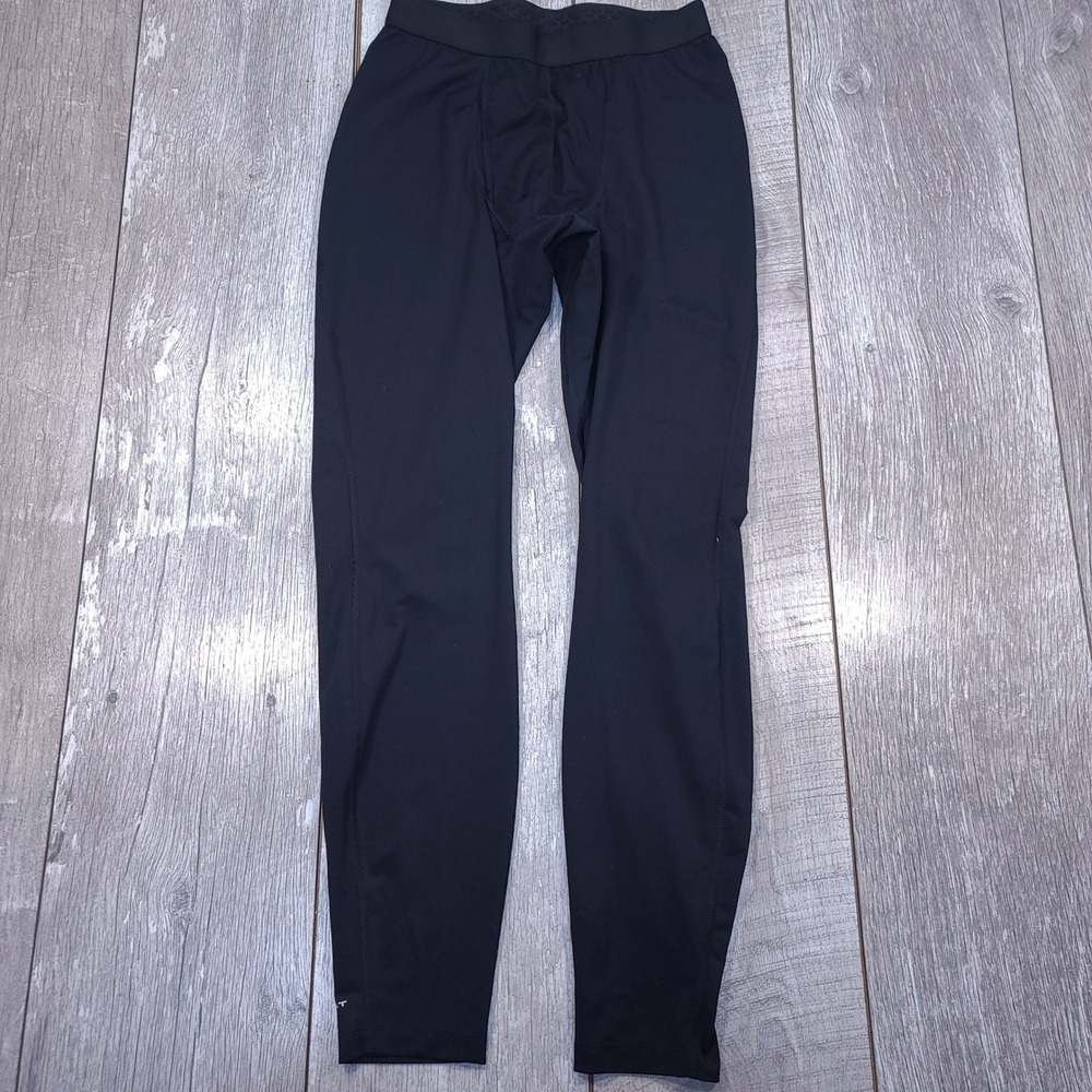 Columbia Omni-Heat Leggings Mens Medium Black Thermal Base Layer Pants
